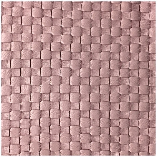 2021 new mixed sheep leather leather pink square woven waterproof sheepskin for luggage, shoes and boots leather