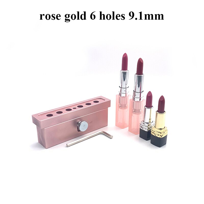 12.1mm/9.3mm/9.1mm/8mm DIY Lipstick  Aluminum Alloy Silver Mold Lip Rouge Balm Lipbalm Makeup Making Tool Fill Mould Only