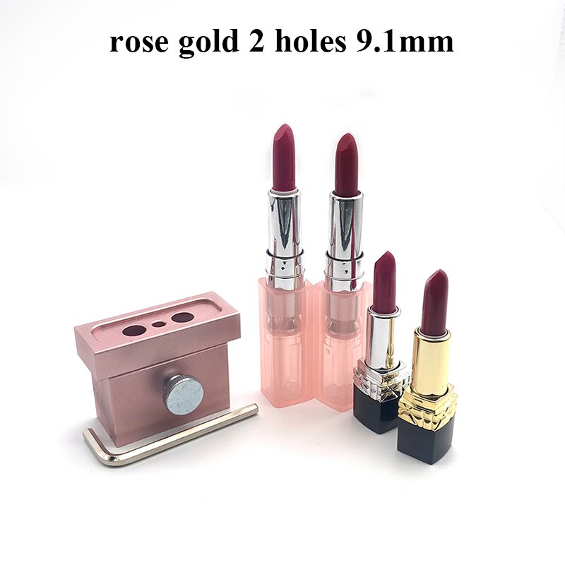 12.1mm/9.3mm/9.1mm/8mm DIY Lipstick  Aluminum Alloy Silver Mold Lip Rouge Balm Lipbalm Makeup Making Tool Fill Mould Only