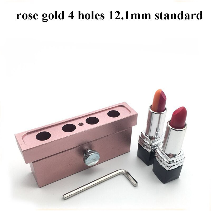 12.1mm/9.3mm/9.1mm/8mm DIY Lipstick  Aluminum Alloy Silver Mold Lip Rouge Balm Lipbalm Makeup Making Tool Fill Mould Only