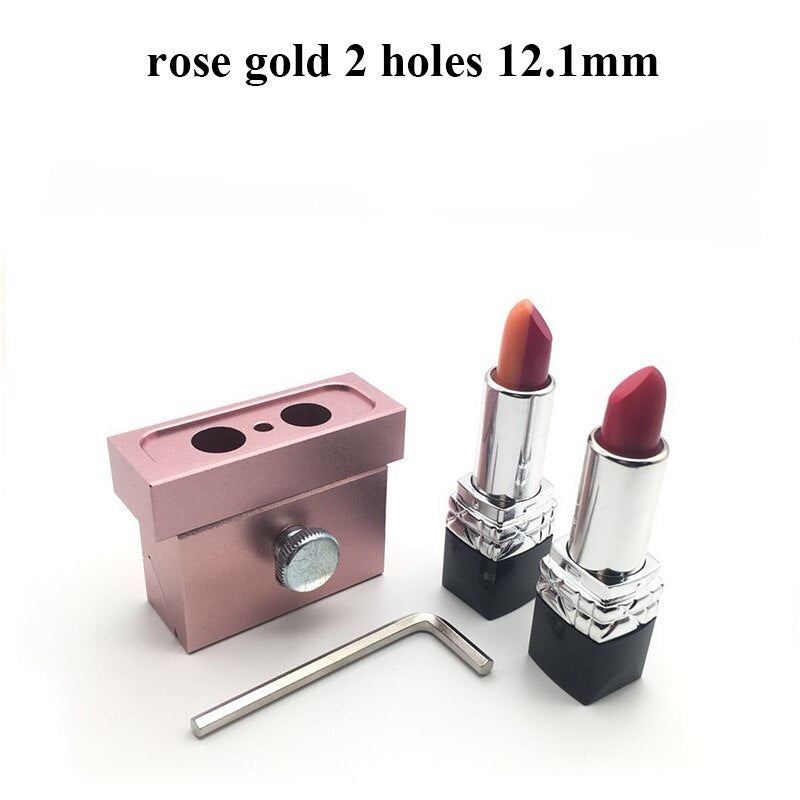 12.1mm/9.3mm/9.1mm/8mm DIY Lipstick  Aluminum Alloy Silver Mold Lip Rouge Balm Lipbalm Makeup Making Tool Fill Mould Only