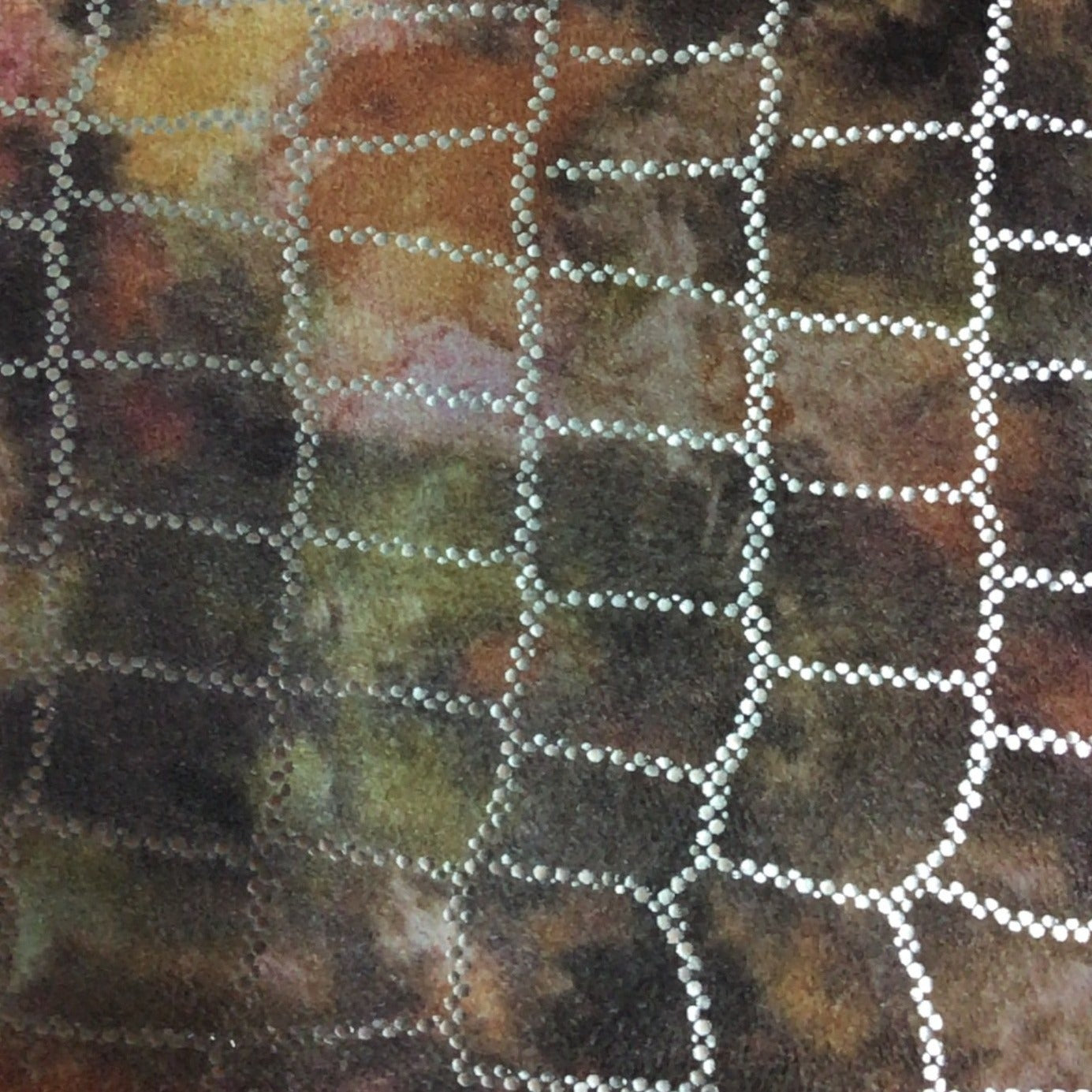 Checkered foil sheepskin, Japanese hot-selling vintage sheep leather, genuine leather for shoes and bags