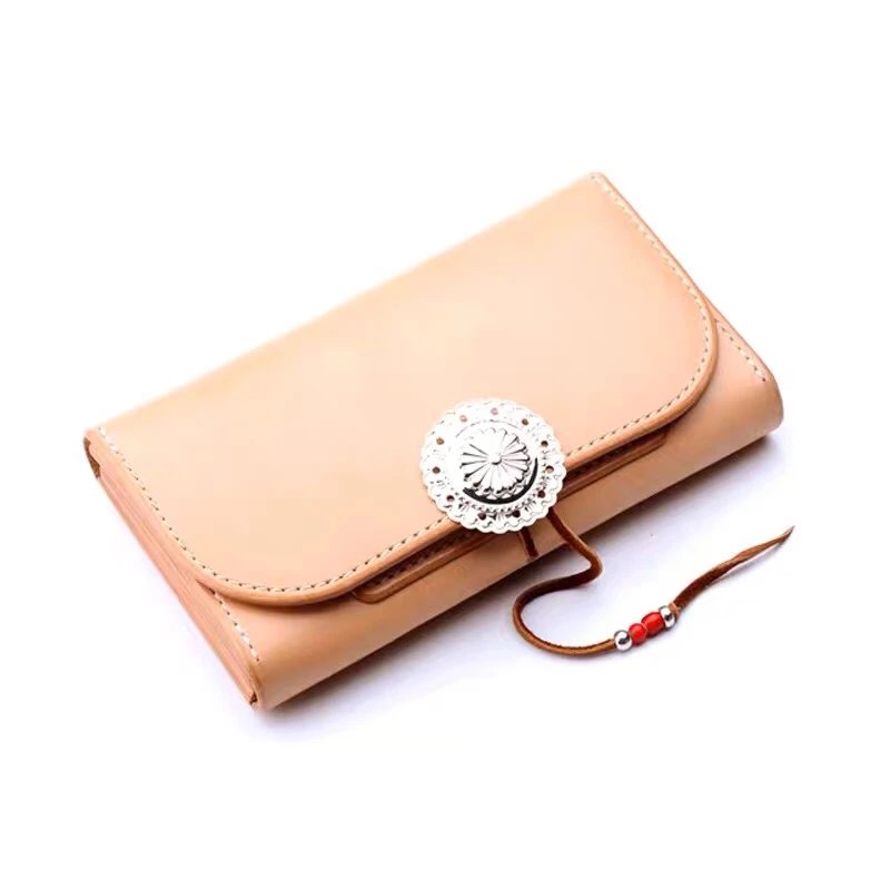 Women's multi-banknote mobile phone bag pattern handmade diy long wallet version drawing long wallet