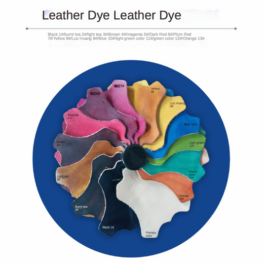 1KG Leather dyes OEM/ODM Service DIY handmade leather goods and leather carving special bright colors and strong penetrating power alcohol dyes