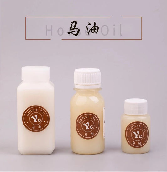 Horse oil, care oil, handmade diy leather leather goods, maintenance and care agent, nourish pure horse oil