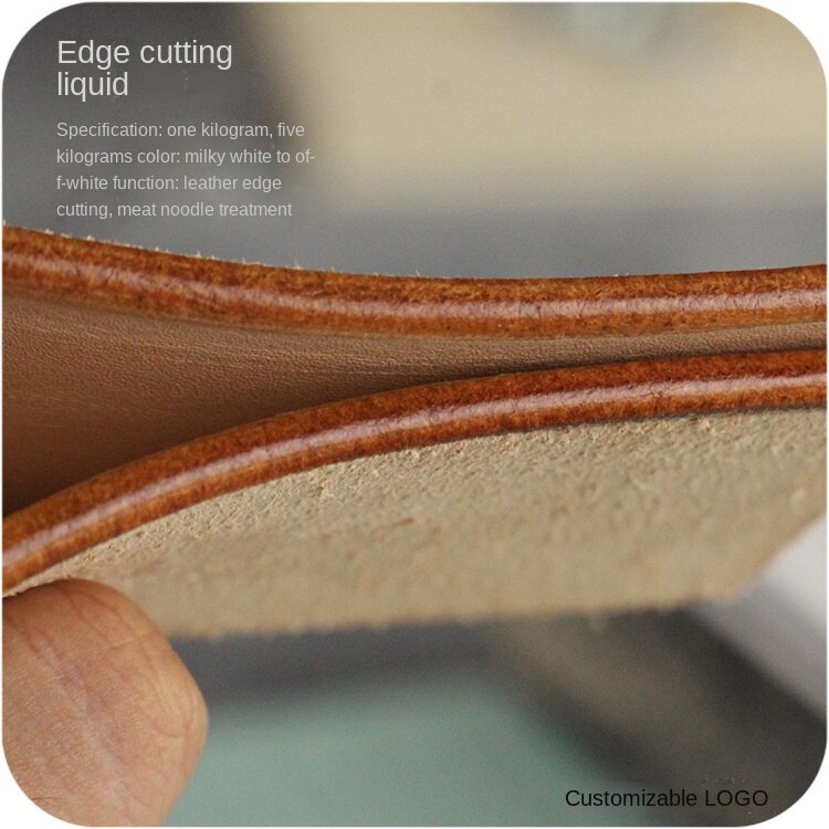 Italy imported vegetable tanned leather edge banding fluid, leather edge banding fluid, edge banding agent, grinding fluid, water-based coating fluid