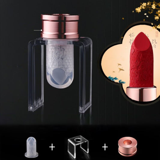 KDG DIY Lipstick Hot Sales 3pcs/set Silicone Lipstick Mold Aluminum Ring Mould Holder DIY Crafts Tools Easy New High Quality Beauty Lipstick Kits