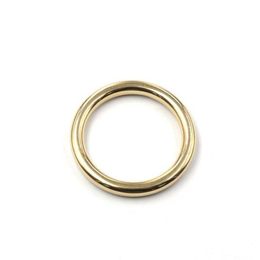 10PCS 20mm 25mm Solid seamless copper ring, copper ring, pure brass ring, circle, luggage leather hardware accessories, pets, cloth pieces